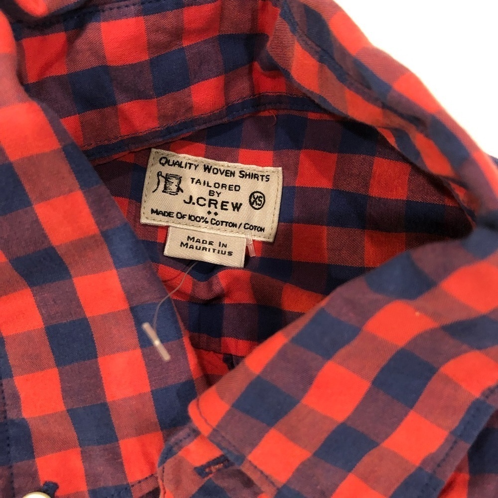 J. Crew gingham Patterned Button Down Shirt - image 2